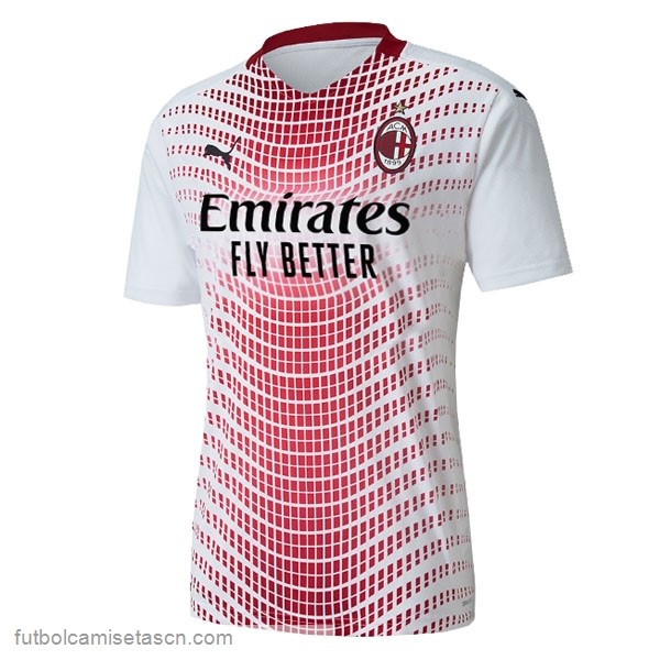 Camiseta AC Milan 2ª Mujer 2020/21 Blanco